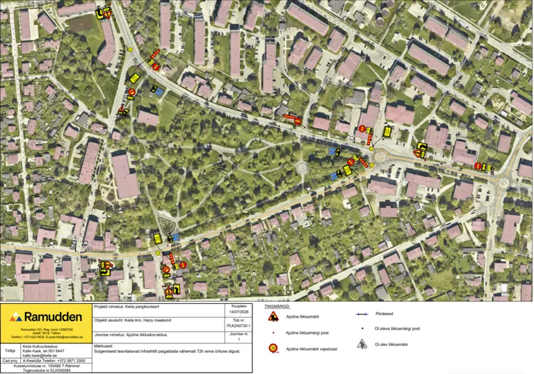 Keila Pargikontsert on tasuta – kesklinnas muutub liiklus