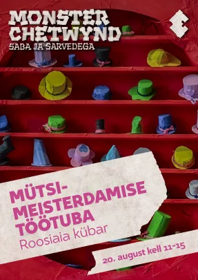 Mütsimeisterdamise töötuba Tartus 20. augustil