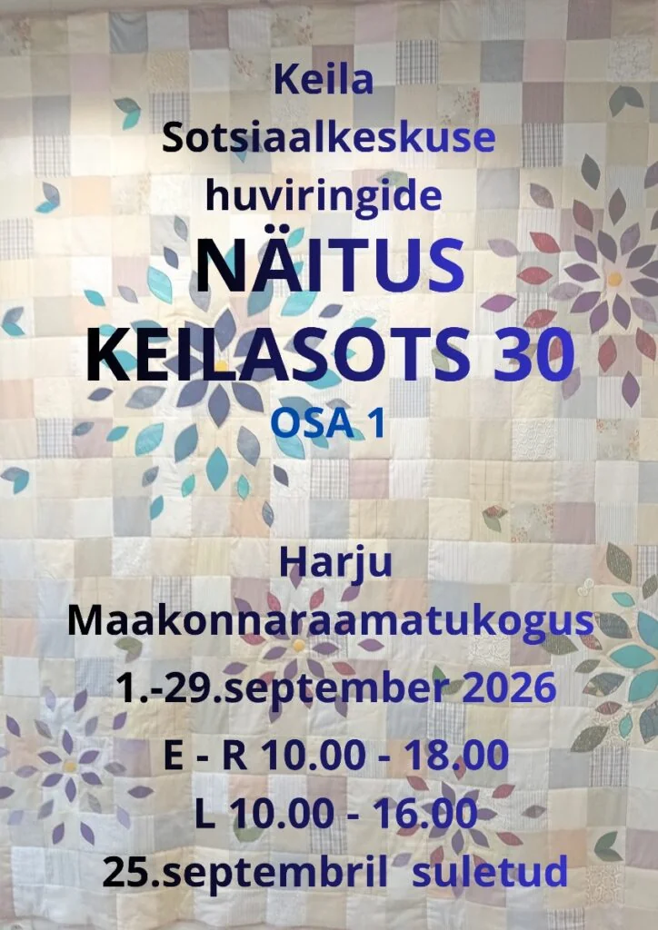 Keila huviringide looming jõuab septembriks raamatukokku