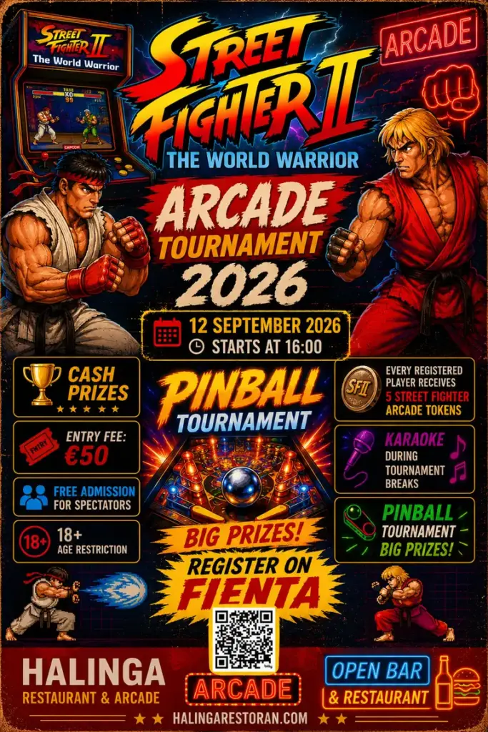 Street Fighter II Pärnus 12. septembril: publikule tasuta